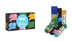 Happy Socks Strømper>The Beatles 3-Pack Socks Gift Set