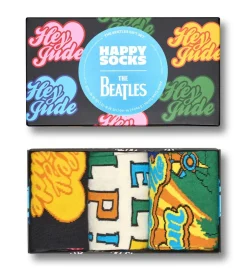 Happy Socks Strømper>The Beatles 3-Pack Socks Gift Set