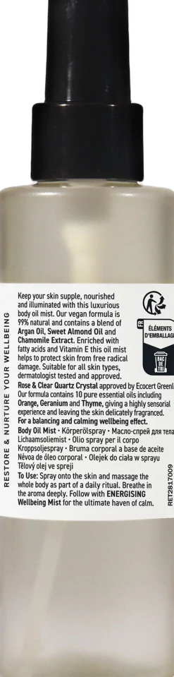 The Retreat Kropspleje>Hydrating Body Oil Mist