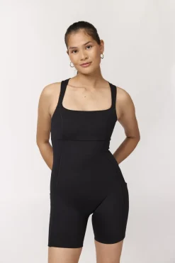 Dame Girlfriend Collective Buksedragter>Tina Open Back Unitard