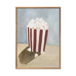 Tiny Goods - Popcorn-Poster & Frame