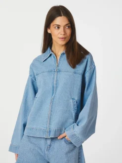 New Titan Denim Jacket Dame Jakker & Frakker