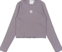 Online TNPerrin Short L_S Rib Tee Børn Overdele