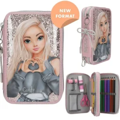 New TOPModel Dobbelt Penalhus Børn Tasker