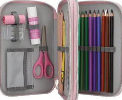 New TOPModel Dobbelt Penalhus Børn Tasker