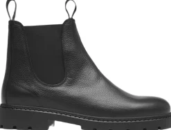 Trais Grain Leather Chelsea Boot-Les Deux Online