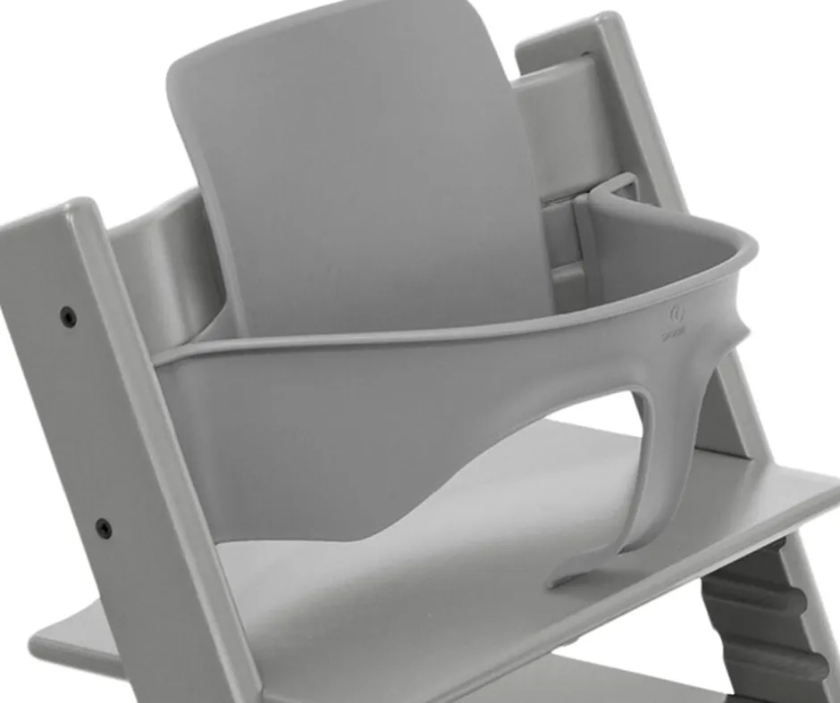 Børn Stokke Højstole & Tilbehør>Tripp Trapp® BabySet² Storm Grey