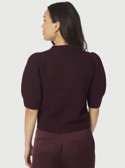 Trudy Deco Knit Cardigan-Neo Noir