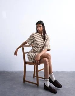 TSDEMI T-SHIRT MINI DRESS-Topshop New