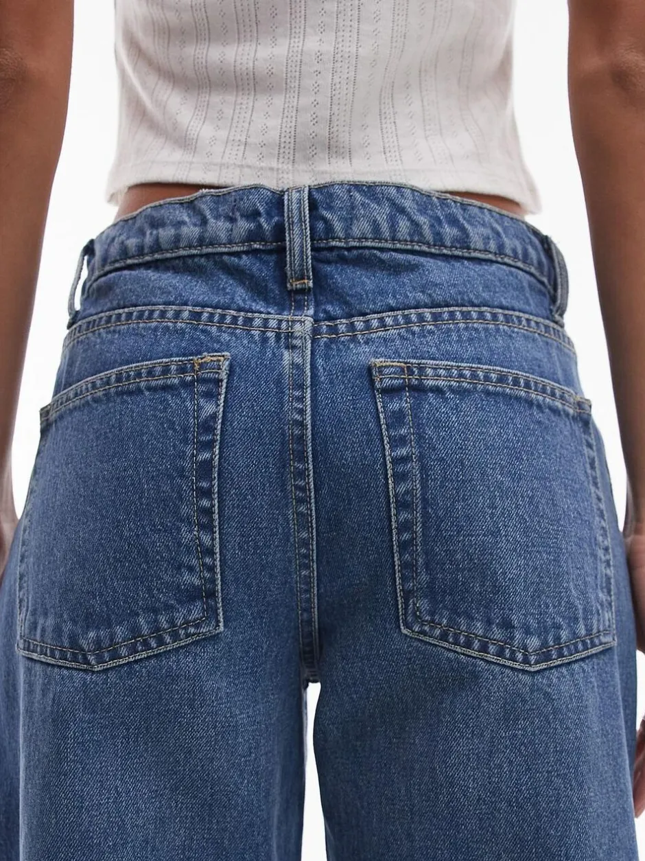 Online TSEMBER LR WIDE DNM JEANS MB Dame Jeans