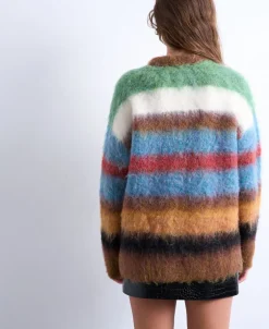 Dame Topshop Strik>TSKELLY LS FLUFFY PULLOVER