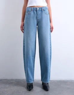 TSLOWRIE LR BAGGY DNM JEANS MB-Topshop Clearance