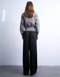 TSNANA STRAIGHT LEG SATIN PANT Dame Bukser