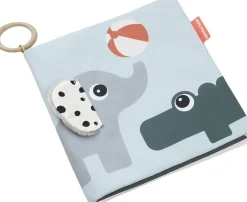 Børn Done by Deer Babylegetøj>Tummy time stofbog Deer friends