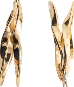 Dame MANGO Andet>Twisted hoop earrings