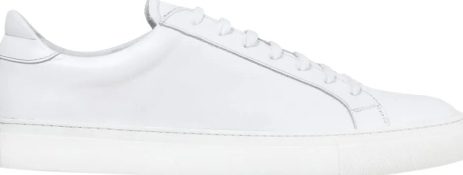 Garment Project Sneakers>Type - White Leather