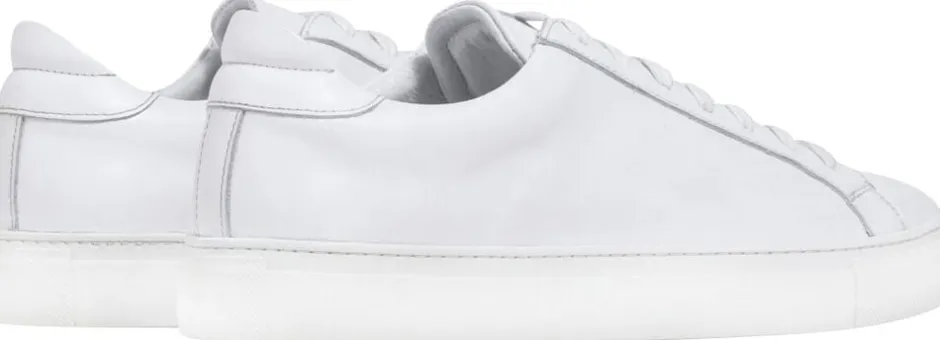 Garment Project Sneakers>Type - White Leather