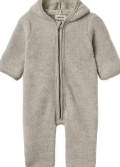 Outlet Uld Fleece Heldragt Ata Børn Overtøj