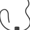 Ferm Living Lys & Lysestager>Valse Candle Holder - Low - Black