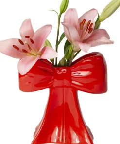 Vase - Bow - Red-Doiy New