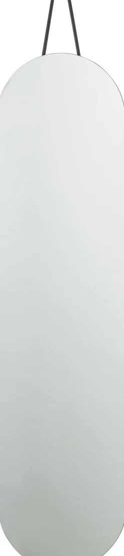 Zone Spejle>Vægspejl A-Wall Mirror 120x30 Black