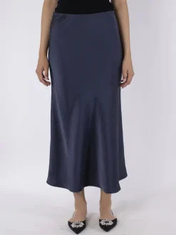 Vicky Heavy Sateen Skirt-Neo Noir New