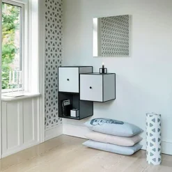 Audo Copenhagen Spejle>View 70x70, Black