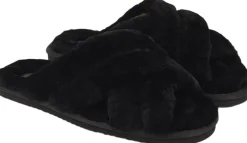 Dame Lovelies Hjemmesko>VIK - DOUBLE STRAP SHEARLING SANDAL