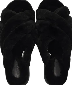 Dame Lovelies Hjemmesko>VIK - DOUBLE STRAP SHEARLING SANDAL