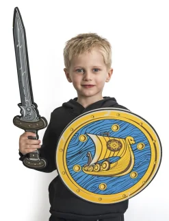 VIKING SVÆRD & SKJOLD-Legetøj Best