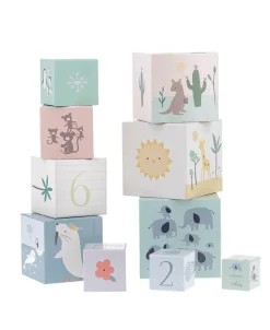 Børn VILAC Babylegetøj>- Stableklodser - Verdens Dyr af Sarah Betz