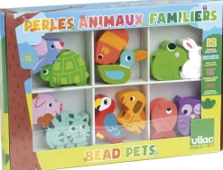 New - Store træperler - Dyr Børn Babylegetøj