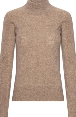 Best Vilda turtleneck cashmere blend sweater - Hazel Dame Cashmere|Strik