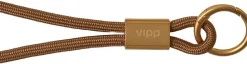 Dame Vipp Nøgleringe>320 Key strap, Palazzo Monti, golden, 45 cm