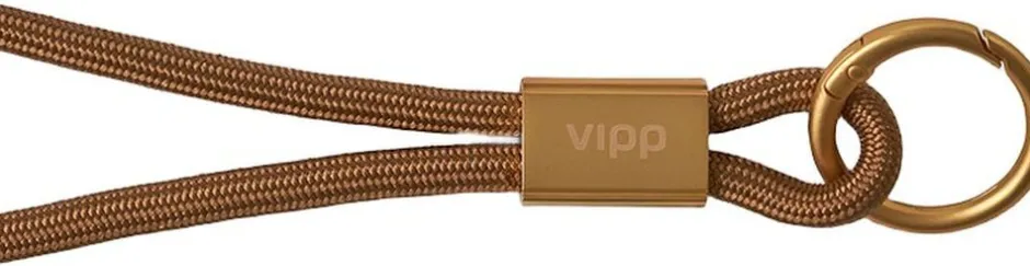 Dame Vipp Nøgleringe>320 Key strap, Palazzo Monti, golden, 45 cm