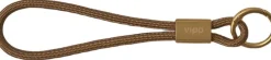 Discount 320 Key strap, Palazzo Monti, golden, 18 cm Dame Nøgleringe
