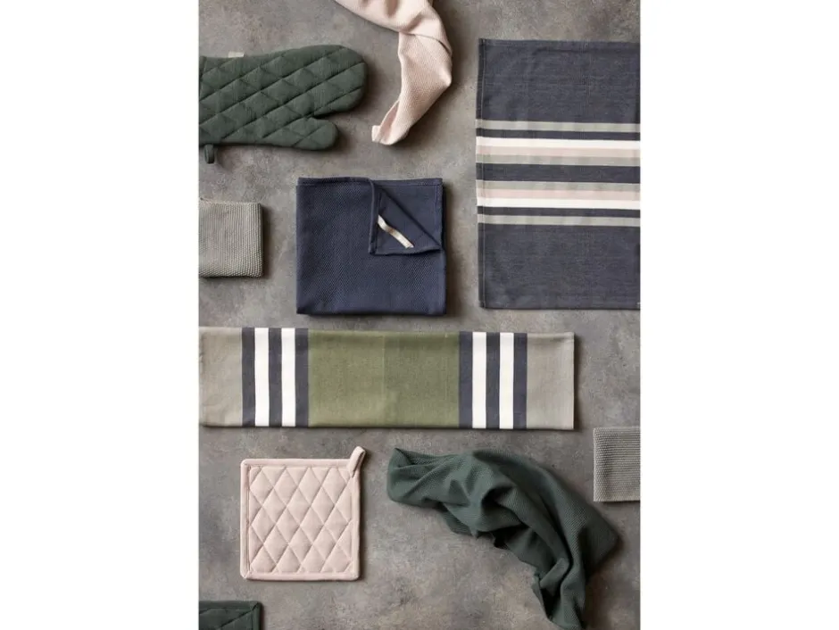 Outlet Viskestykke Diamond 50x70 cm Midnight blue Tekstiler Til Køkkenet