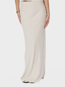 Dame Neo Noir Nederdele>Viso Linen Skirt