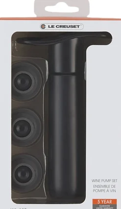 Le Creuset Bar & Vin>WA-137 Pumpe & 3 prop Black