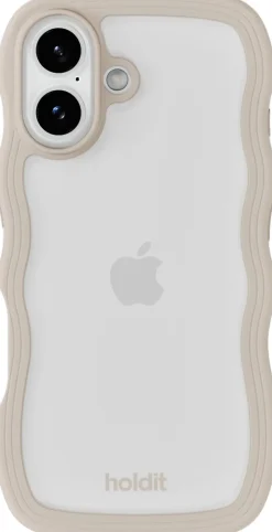 Online Wavy Case iPhone 17 Light /Transparent Dame Tech Covers