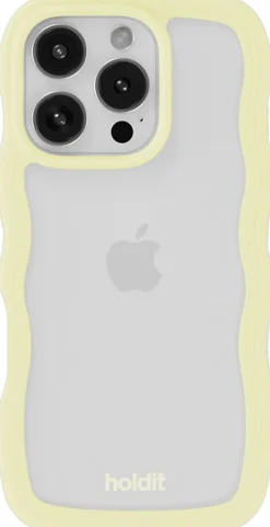 Wavy Case iPhone 16 Pro Max Lemonade/Transparent-HoldIt Clearance