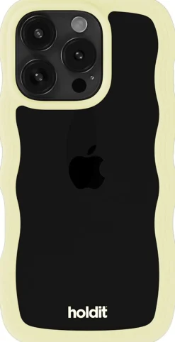 Wavy Case iPhone 16 Pro Max Lemonade/Transparent-HoldIt Clearance
