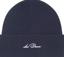 Wayne Embroidered Beanie-Les Deux Online