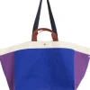 Hot Weekend Bag (Organic)-Medium-Electric blue multi Dame Rejse- & Sportstasker