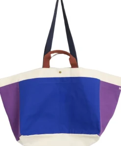 Hot Weekend Bag (Organic)-Medium-Electric blue multi Dame Rejse- & Sportstasker