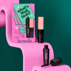 Sale What's That Lash - Benefit mini mascara set for volumen og og krøl Makeup Gaveæsker