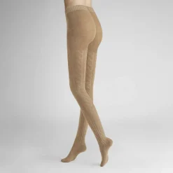 Dame Hudson Strømper>WINTER PLAIT