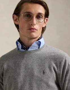 Wool Crewneck Sweater-Polo Ralph Lauren Online
