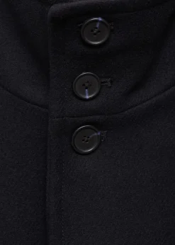 Wool funnel neck coat-MANGO Sale