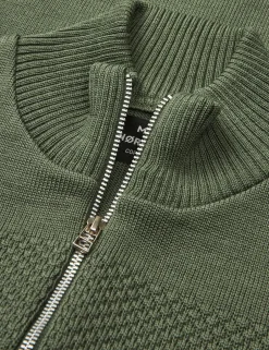 Wool Klemens Zip Knit FAV-Mads Nørgaard - Copenhagen Clearance